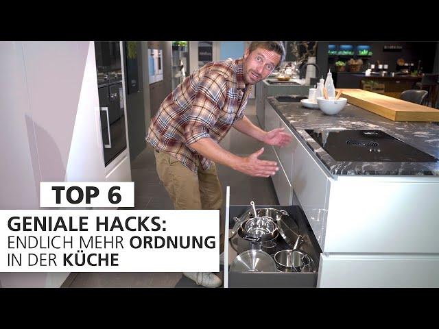 Mit diesen 6️⃣ Hacks kannst du deine Küche organisieren und Ordnung halten | INTERIYEAH!