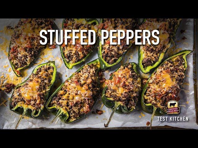 Stuffed Peppers Recipe: Beef Stuffed Poblano Bake