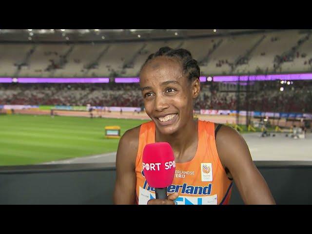 Terrific attitude from Sifan Hassan after dramatic fall in the 10,000M Final.