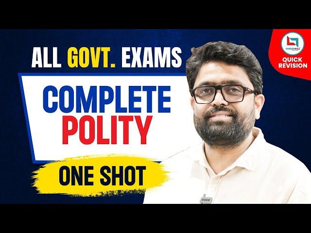 Polity Quick Revision | SSC 2024 | Abhishek Sir | Careerwill App #careerwill | Complete Polity