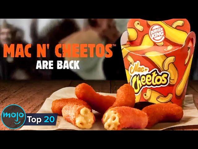 Top 20 Outrageous Fast Food Items