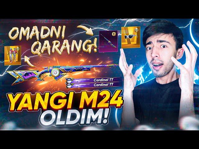 7,000 UC YANGI M24 va ULTIMATE OLDIM  PUBG MOBILE!!!