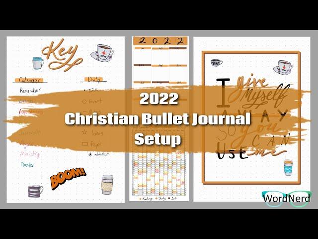 2022 Christian Bullet Journal Setup | How to start Bullet Journaling