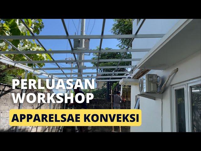 Vlog #1 Pengembangan Workshop Bisnis Fashion Konveksi | Apparelsae