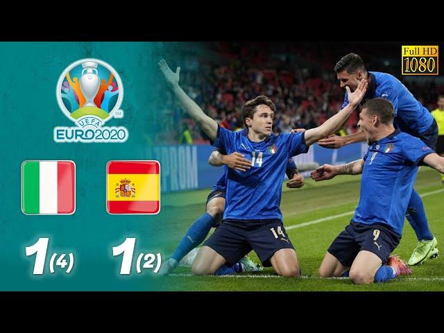 Laga Klasik | Italia x Spanyol | Semifinal Piala Euro 2020 | Extended Highlights & Goals