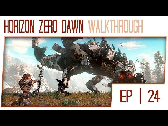 Horizon Zero Dawn 100% Gameplay Walkthrough - Part 24 (PS4 Pro - Favor Resolution)
