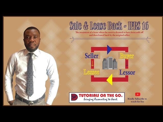 Sale and Lease back - IFRS 16