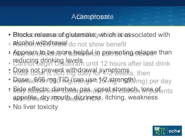 Alcohol and HIV (Treatment)