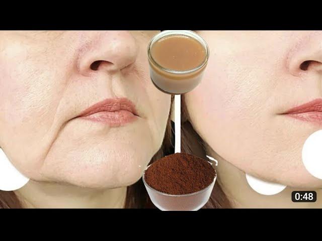 Coffee is stronger than Botox! Removes deep wrinkles and fine lines.