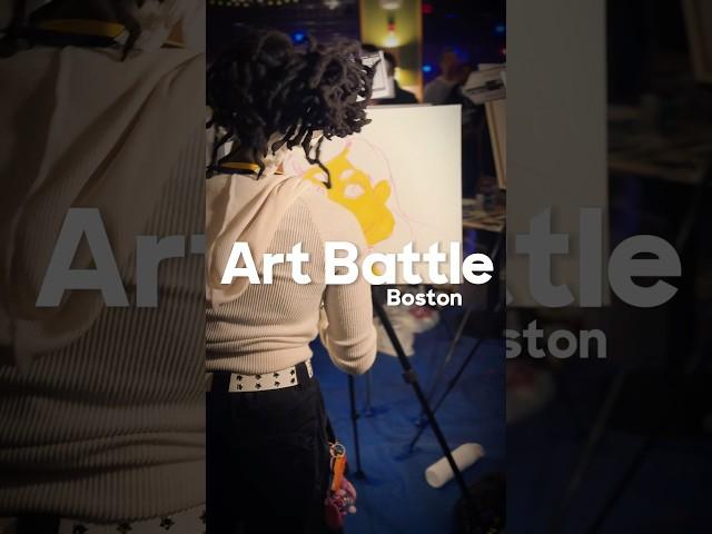 Boston Art Battle  #boston #massachusetts #artbattle #bostonartist