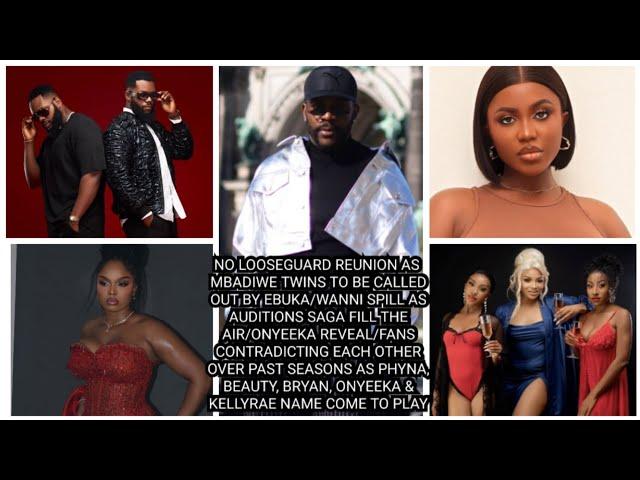 NO LOOSEGUARD REUNION AS MBADIWE TWINS TO BE CALLED OUT BY EBUKA/WANNI SPILL/ONYEEKA REVEAL