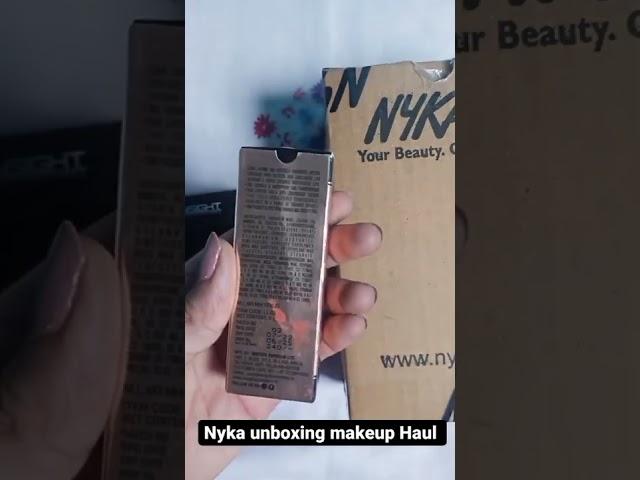 nyka unboxing makeup Haul #shorts #unboxing #youtubeshorts #nykahaul