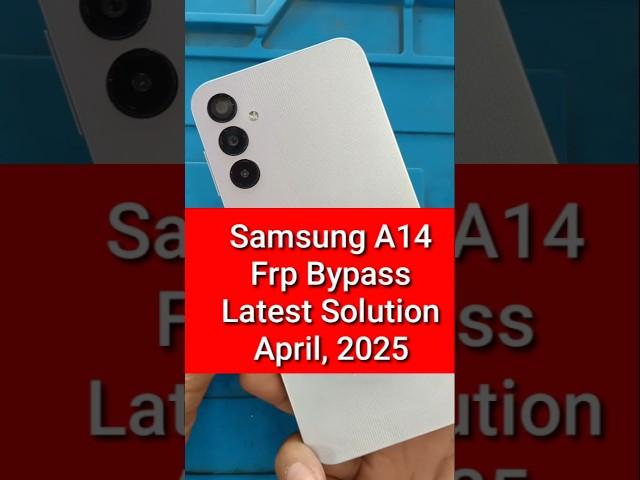 Samsung A14 (A145F) Frp Bypass April, 2025 #mobiletechnoguru #a145g #samsung #frpbypass #mobile