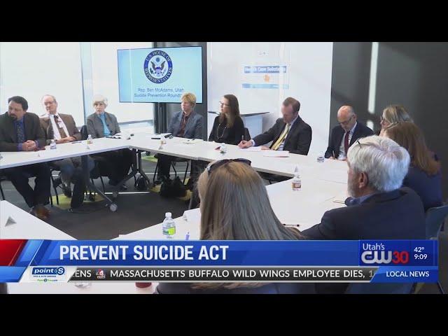 McAdams pushes for bill to fund suicide research