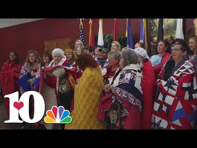 Female veterans from East TN honored with Quilts of Valor ceremony