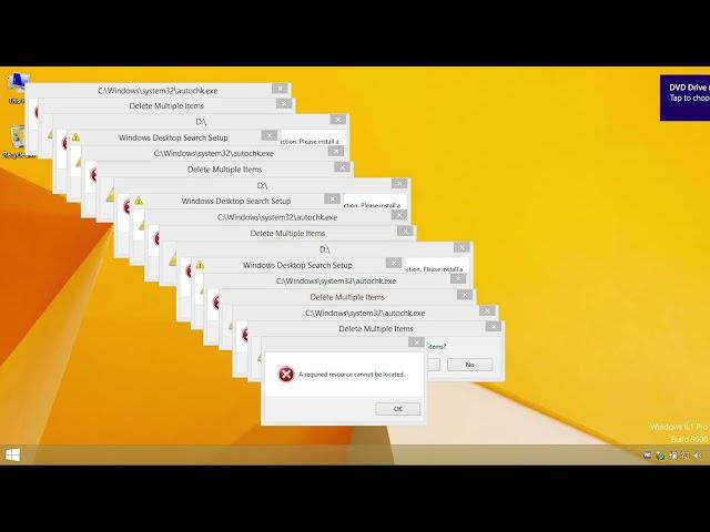 Windows 8.1 Crazy Error V1