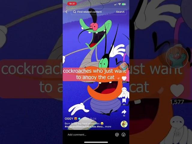 #Shorts Born to be the best ennemies  #oggy #oggyandthecockroaches #movie (Credits: @oggy)