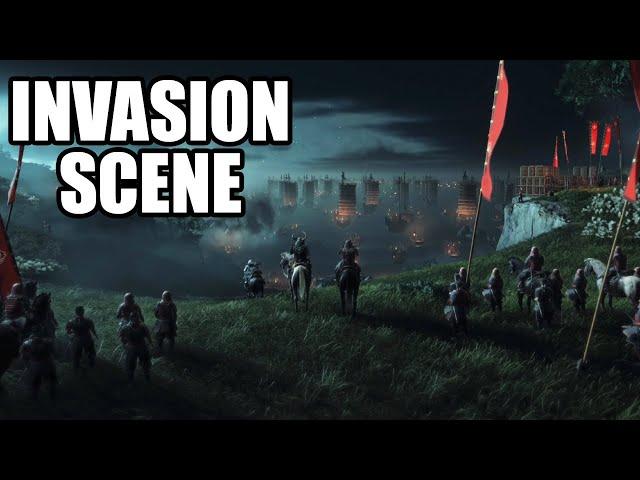 GHOST OF TSUSHIMA - Opening / Mongol Invasion Battle Scene