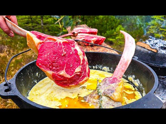 Butter Bath Tomahawk Steaks (You NEED to Try This)