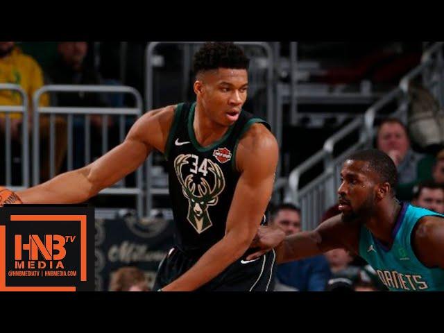 Milwaukee Bucks vs Charlotte Hornets Full Game Highlights | 01/25/2019 NBA Season