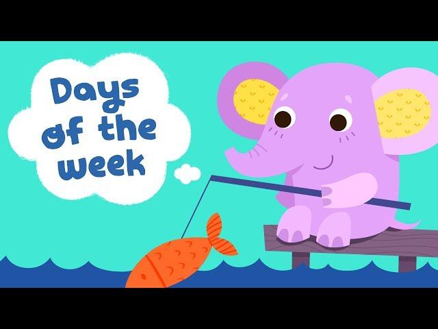 Days of the Week Song for Kindergarten Kids | Children Songs with Lyrics | Kids Academy