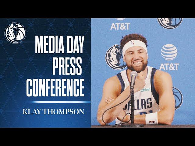 Klay Thompson | 24-25 Media Day Press Conference | 9/30/24