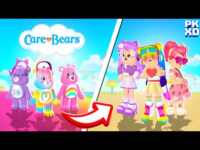 Turning Care bear Characters into a PK XD Player! ‍️