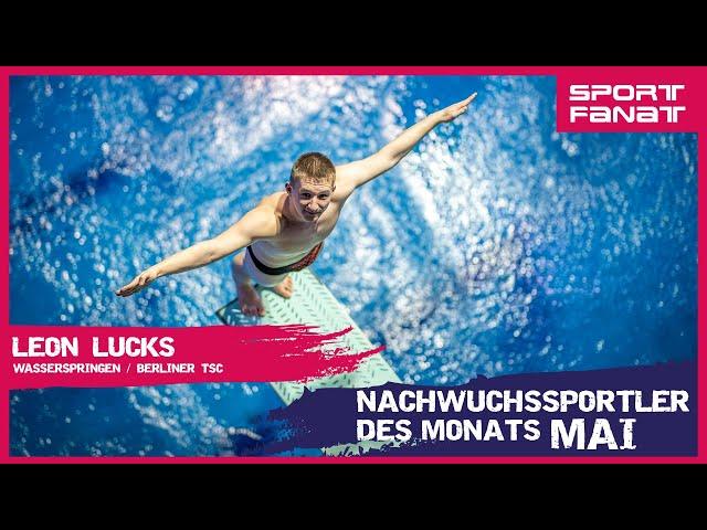 Leon Lucks  – Nachwuchssportler des Monats Mai 2023