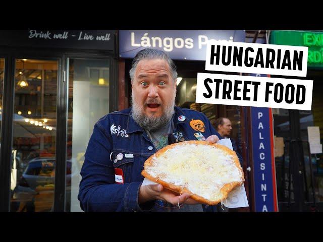 Trying Hungarian Street Food | Budapest Food Tour