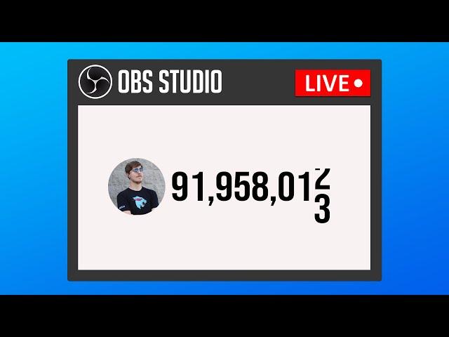 How to Show Live YouTube Subscriber Count in OBS (Fast & Easy)