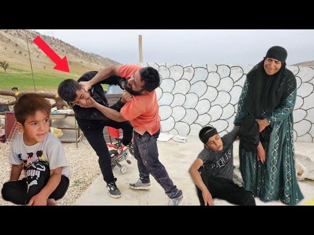 A tree with broken roots: Hujjat's cruelty to his brother and a wounded heart."**