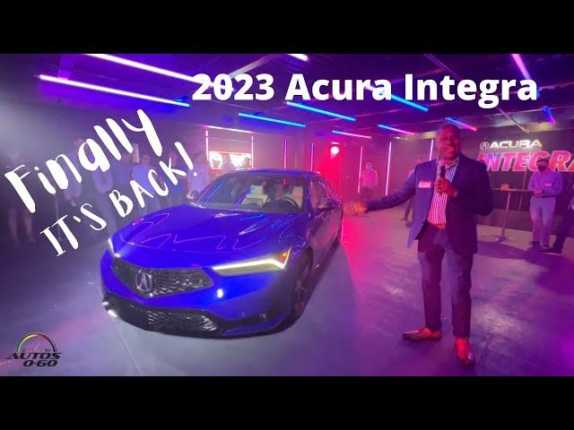 2023 Acura Integra media presentation in Austin, Texas. It´s finally back!