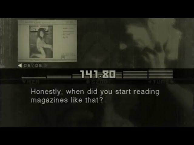 MGS3: Random/Fun Codec/Radio calls 2