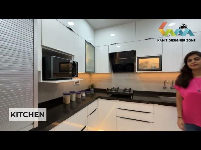 2bhk modern interiors | Interior design | Best Interior Designer in Pune | Kams Designer Zone