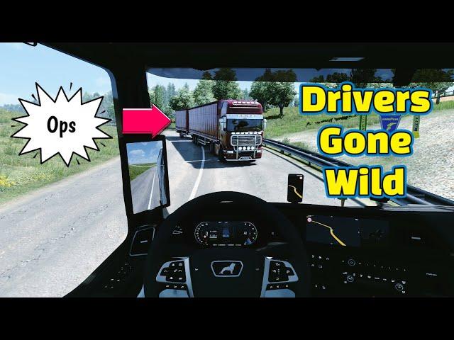 Drivers Gone wild / Euro truck simulator 2 multiplayer