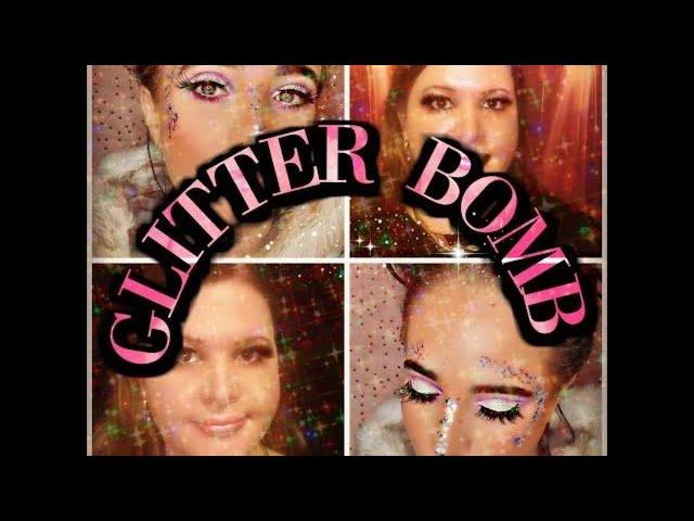 GLITTER BOMB COLLABORATION MAKEUP TUTORIAL WITH SHELLY SLACZKA