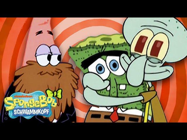 45 MINUTEN, in denen sich SpongeBob-Charaktere MERKWÜRDIG verhalten  | SpongeBob Schwammkopf