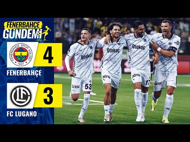 Fenerbahçe 4-3 Lugano | Maç Özeti | Şampiyonlar Ligi 2. Ön Eleme Turu #fenerbahçe #fb #josemourinho