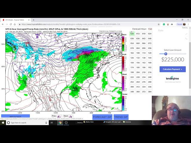 Tutorial Tropical Tidbits forecast: How to weather  forecast,  temperature, rain, snow forecasting