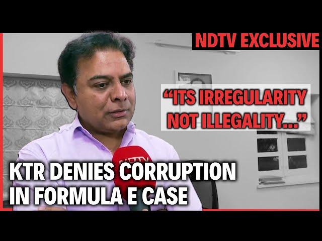 KTR Exclusive Interview | KTR Denies Corruption Allegations In Formula E, Blames Govt Of Witch Hunt