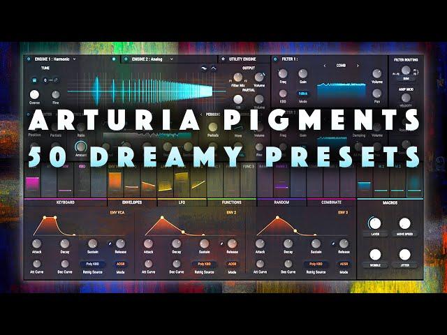 Arturia Pigments/Analog Lab/AstroLab: Atmospheric Presets