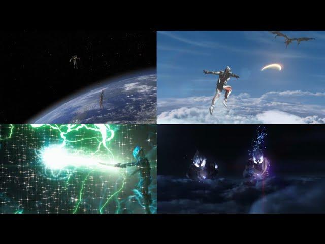 All Ultraman Sky Fight Over The Years (1966-2024)