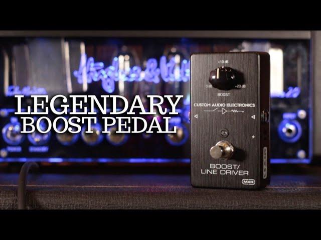 TONE THURSDAY: MXR CAE MC401 - A Classic Transparent Boost Pedal