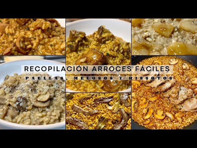 ARROCES FÁCILES PARA TRIUNFAR (RECOPILACIÓN) Mis mejores paellas, melosos y risottos