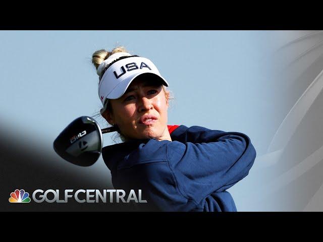 All eyes on Nelly Korda ahead of women's competition at Paris Olympics | Golf Central | Golf Channel