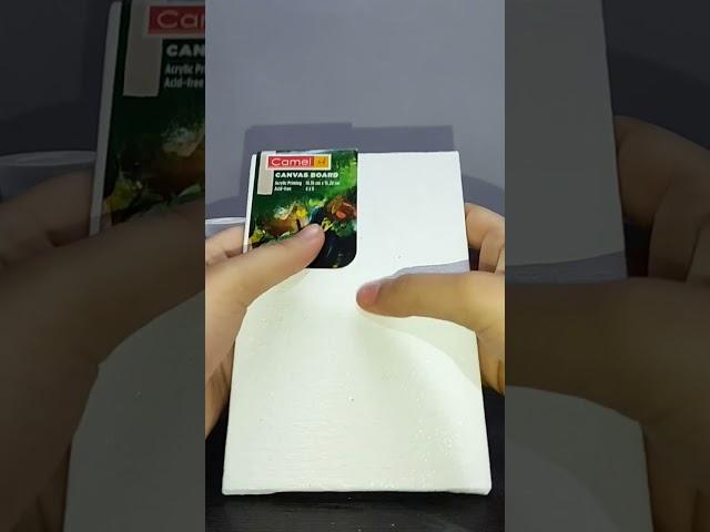 #Unboxing @Camlin Canvas Board 4x6