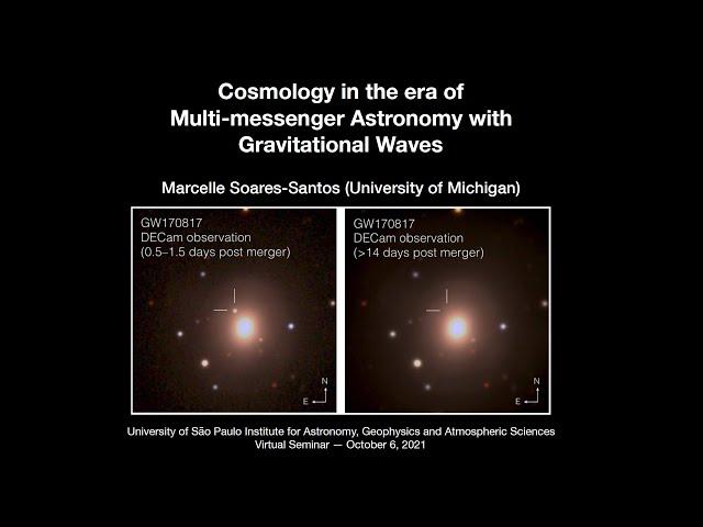 Astronomy seminar: Cosmology in the era of multi-messenger astronomy with gravitational waves