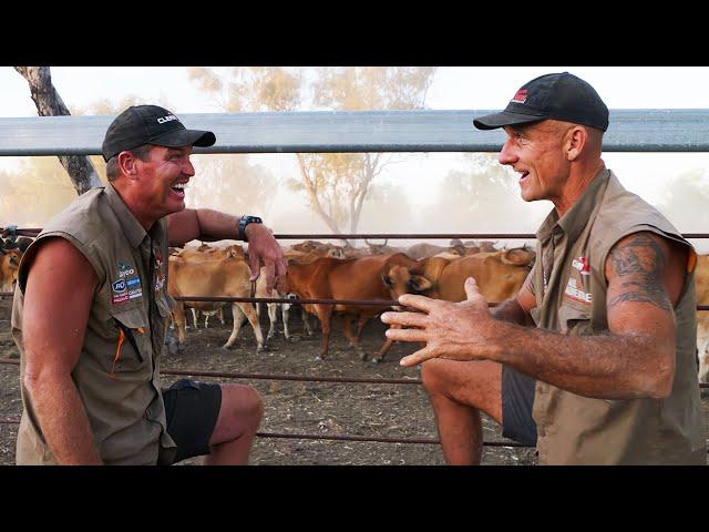  CATTLE MUSTER in Outback Australia — It's HARD COUNTRY for Hard Men!