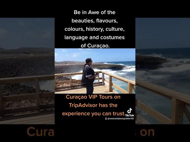 Be in Awe of the sounds, colours, flavours, culture, language, history, food and geology of Curaçao.