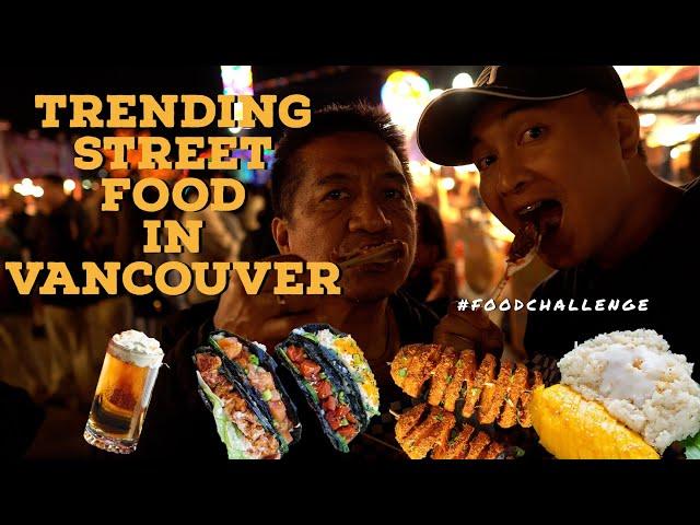 Biggest Night Market in Vancouver/#trending #streetfood #vancouver #canada #2023 #food #yvr #summer